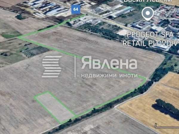 Продава парцел, гр. пловдив, индустриална зона - север