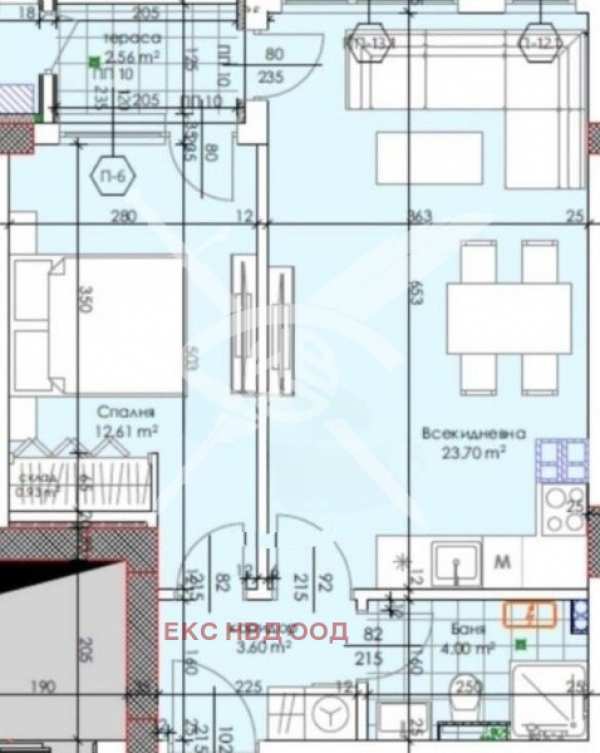 Продава 2-стаен, гр. пловдив, тракия