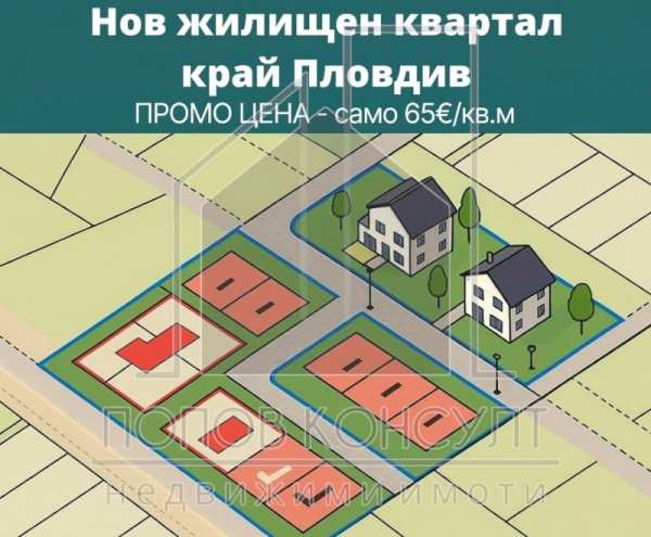 Продава парцел, гр. пловдив, тракия