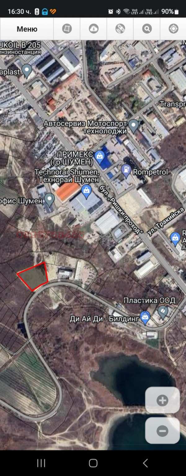 Продава парцел, гр. шумен, басейна