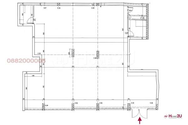Дава под наем магазин, гр. пловдив, христо смирненски