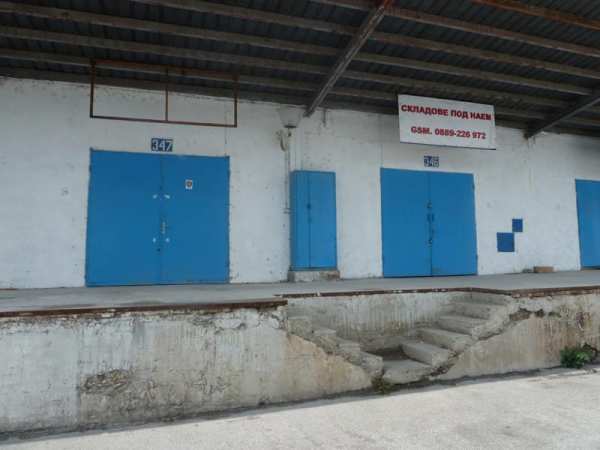 Дава под наем склад, гр. пловдив, индустриална зона - север