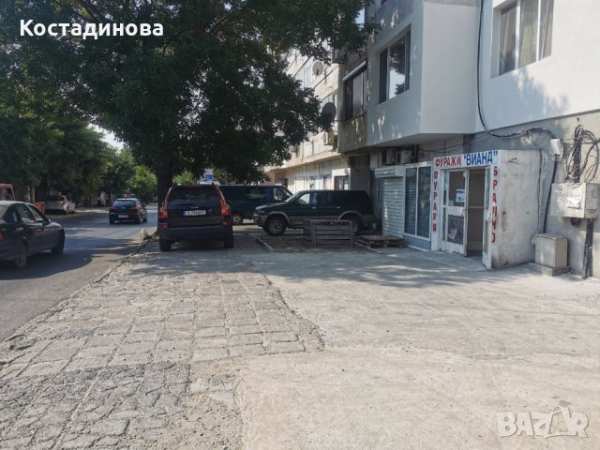 Давам под наем работещ склад магазин с плац в айтос до колелото до училище