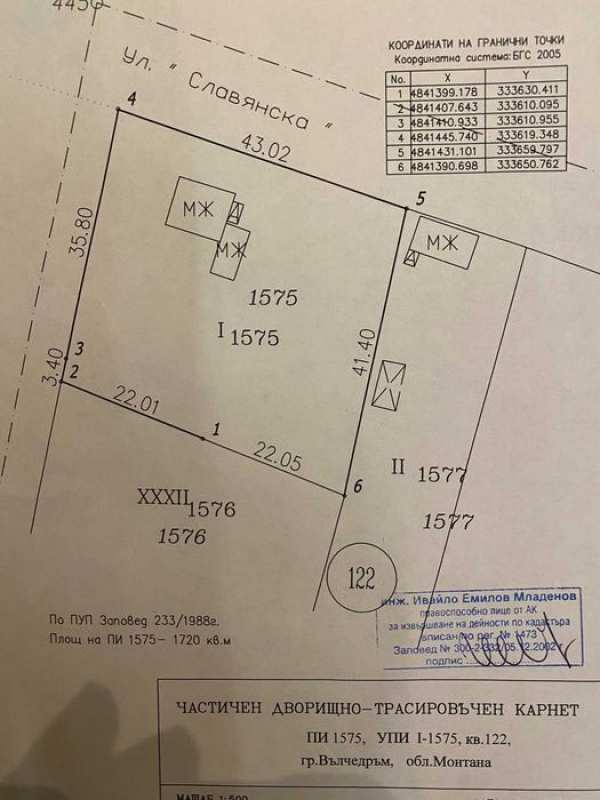 Къща с двор във гр. Вълчедръм