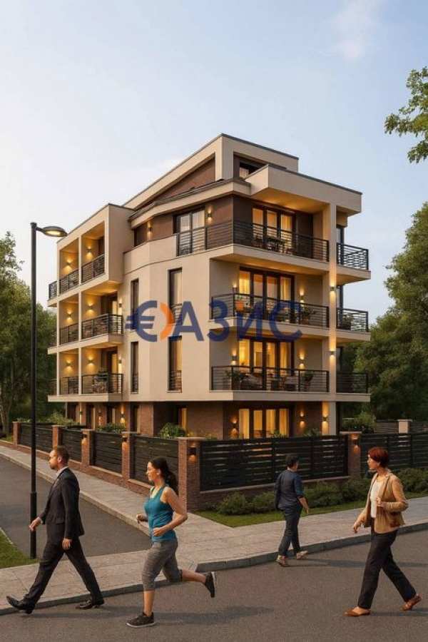 Апартамент с 1 спалня в сграда в процес на изграждане, Несебър,