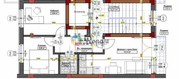 3-стаен в Варна-Трошево площ 70 цена 67000