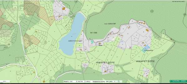 Продавам имот 1767кв.м. на Хайдушки поляни (Имарет дере)  с. Кутела