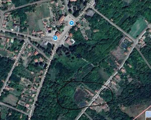 голяма къща с голям двор в с.Татари община Белене