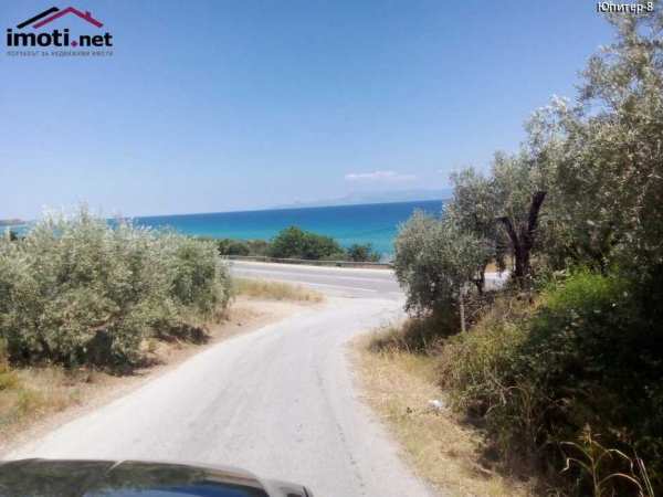 Парцел в Лутра, обл. Кавала с панорама море-25000 евро.