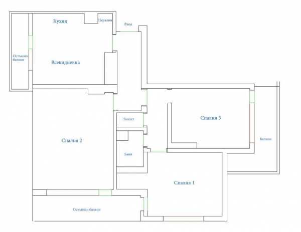 Панорамен 4-стаен апартамент Варна до ТУ-Варна (БЕЗ КОМИСИОННА)