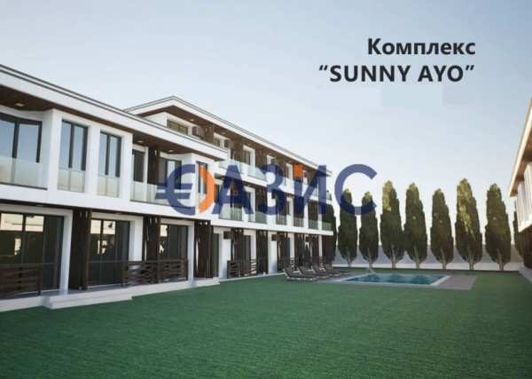 Студия в новия комплекс Съни Айо, от 41 кв.м., Свети Влас, България,