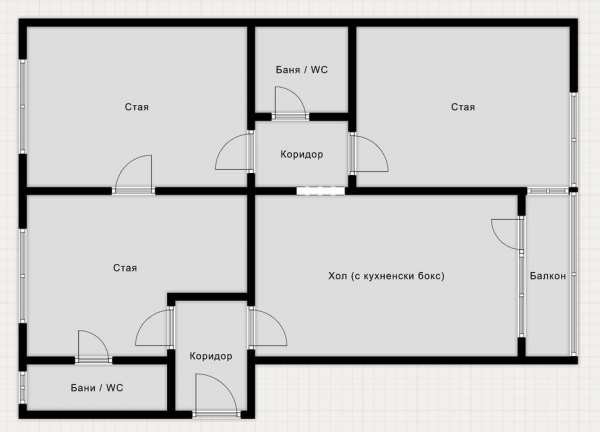 Продава 4-СТАЕН / София, Център / 100 кв.м / бул. Васил Левски - СМГ