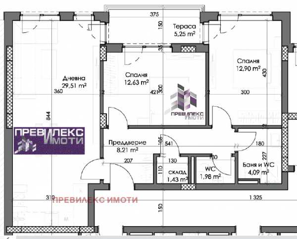 Продава 3-стаен, гр. пловдив, каменица 2