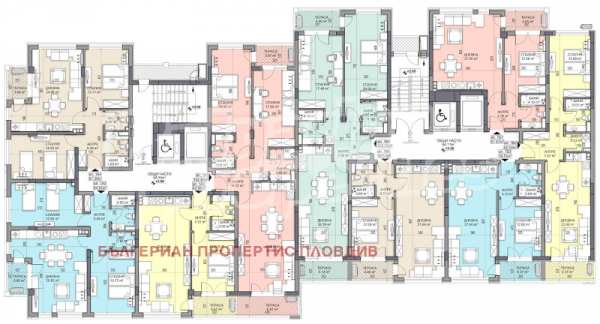 Продава 2-стаен, гр. пловдив, гагарин