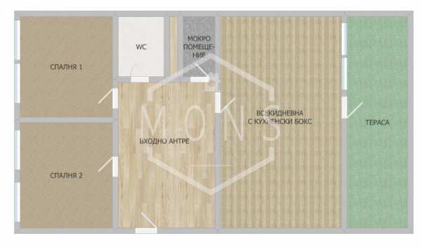 Продава 3-стаен, гр. велико търново, колю фичето