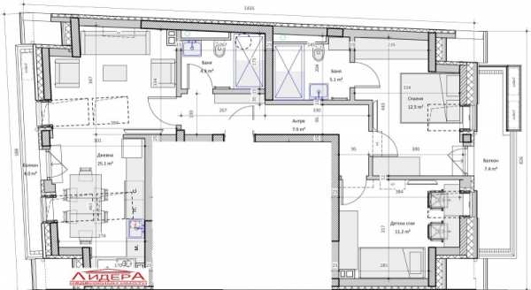 Продава 3-стаен, гр. пловдив, кършияка