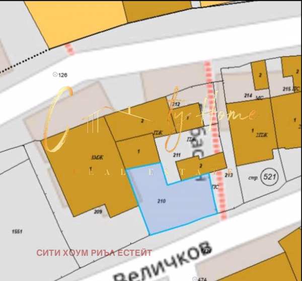 Продава парцел, гр. пловдив, център