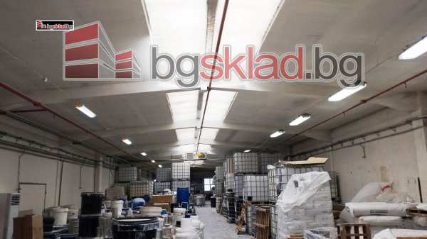 Дава под наем пром. помещение, гр. божурище, област софия област
