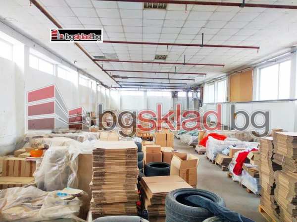Дава под наем пром. помещение, гр. божурище, област софия област