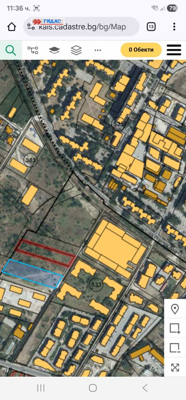 Продава парцел, гр. пловдив, остромила