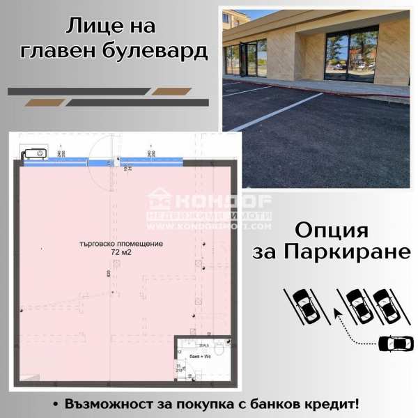 Продава магазин, гр. пловдив, кършияка