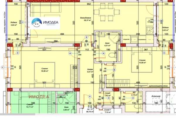 Продава 3-стаен, гр. велико търново, бузлуджа