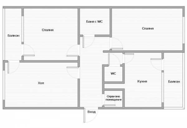Продава 3-стаен, гр. стара загора, център