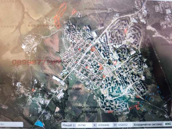 Продава парцел, гр. бургас, област бургас