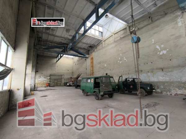 Дава под наем пром. помещение, гр. сливница, област софия област
