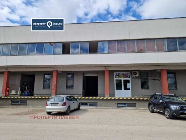 Дава под наем склад, гр. плевен, индустриална зона - запад