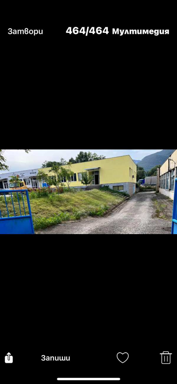 Дава под наем склад, гр. враца, в.з. бистрец