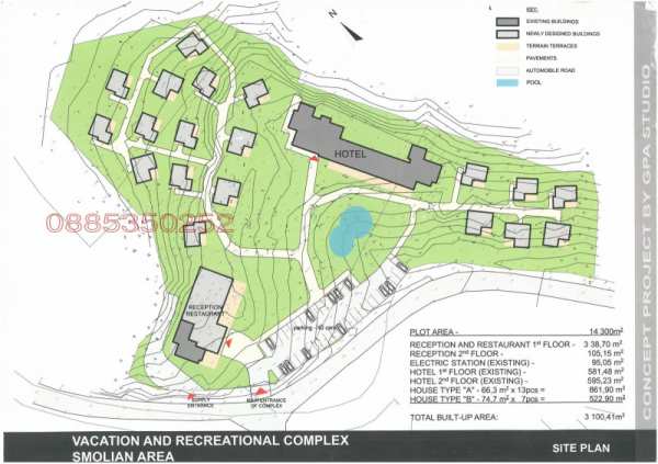 Продава бизнес имот, с. стойките, област смолян
