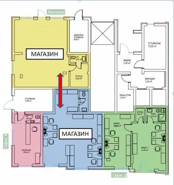 Продава магазин, гр. пловдив, кършияка