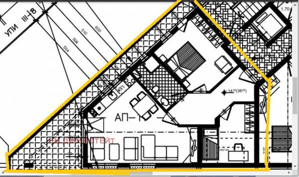 Продава 3-стаен, гр. бургас, област бургас