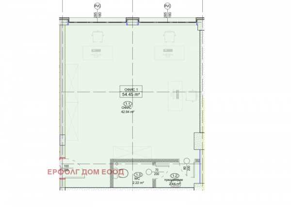 Продава пром. помещение, гр. русе, здравец изток