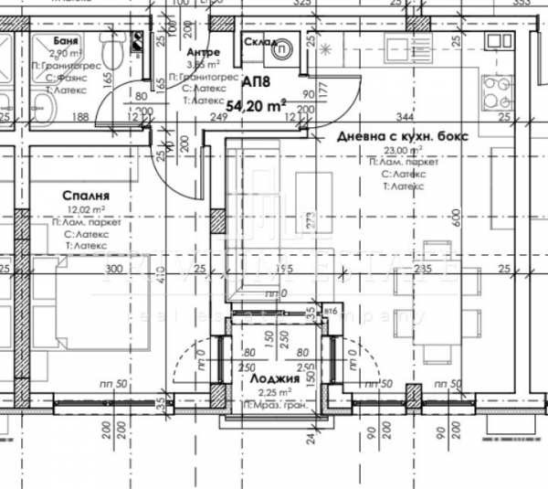 Продава 2-стаен, гр. пловдив, остромила