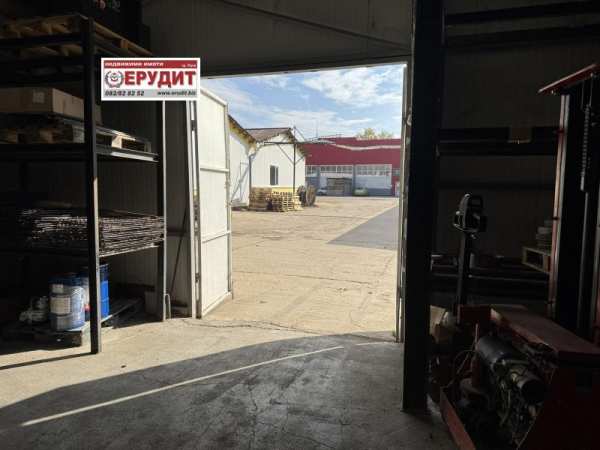 Дава под наем склад, гр. русе, промишлена зона - запад