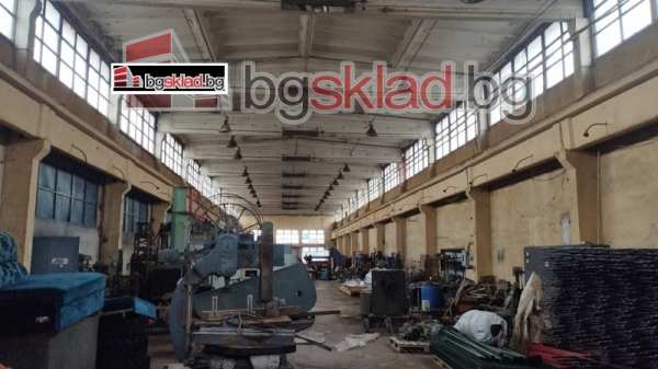 Дава под наем пром. помещение, гр. божурище, област софия област