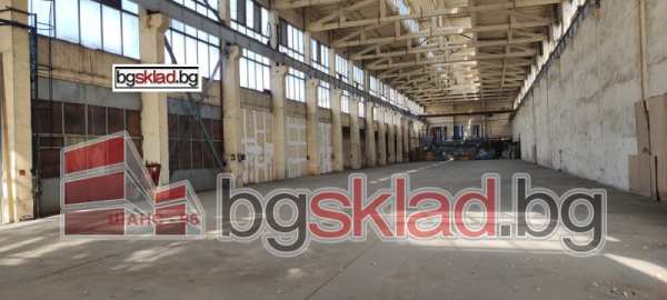 Дава под наем пром. помещение, гр. софия, военна рампа