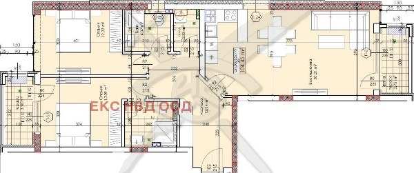 Продава 3-стаен, гр. пловдив, тракия