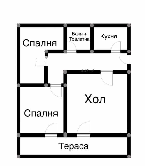 Продава 2-стаен, гр. шумен, болницата