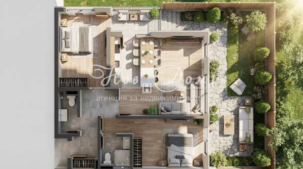 Продава 3-стаен, гр. пловдив, христо смирненски