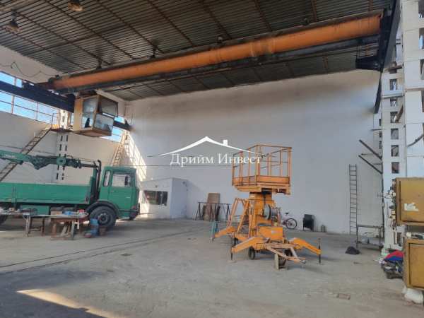 Дава под наем пром. помещение, гр. пловдив, индустриална зона - юг